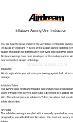 Airdream Prestige DL Instructions pour l'utilisateur