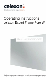 Celexon Expert Pure White Panduan Petunjuk Pengoperasian