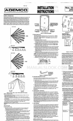 ADEMCO 1992 설치 지침 매뉴얼