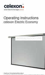 Celexon Manual Economy Manuale di istruzioni per l'uso