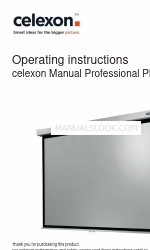 Celexon Professional Plus Panduan Petunjuk Pengoperasian