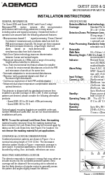 ADEMCO Quest 2235 Instrucciones de instalación