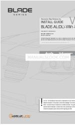 Automotive Data Solutions BLADE-AL-VW1-EN Blade Series Instal Manual