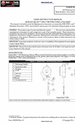 DBI SALA Sealed-Blok 3400902 Manual de instrucciones