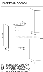 GALA MEBLE D60Z Quick Start Manual