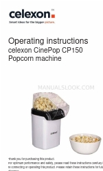 Celexon CinePop CP150 Manual de instrucciones