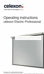 Celexon Electric Professional Instrukcja obsługi