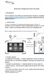 Automotive Diagnostics 10 Series Panduan Memulai