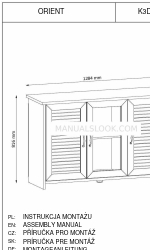 GALA MEBLE ORIENT Assembly Manual