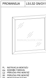 GALA MEBLE PROWANSJA LS2 SA Assembly Manual