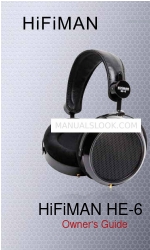 HiFiMAN HE-6 Manual do Proprietário