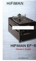 HiFiMAN EF-5 Руководство пользователя