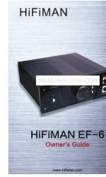 HiFiMAN EF-6 Руководство пользователя