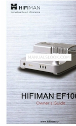 HiFiMAN EF100 Руководство пользователя