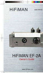 HiFiMAN EF2A Руководство пользователя