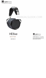 HiFiMAN HE6se Посібник користувача