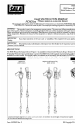 DBI SALA ROLLGLISS R550 User Instruction Manual