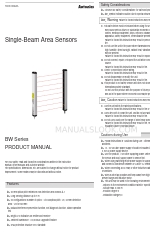 Autonics BW20-08P Instrukcja obsługi produktu