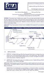 DBI SALA Sayfline 7603080 Manual de instrucciones