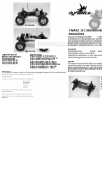 Dynamite T-MAXX .21CONVERSION Instrucciones