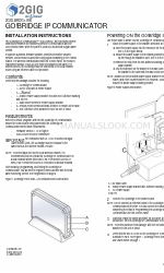 2gig Technologies 2GIG-BRDG1-900 Einbauanleitung