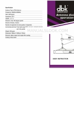 DBK LWM-326 WS Manuel d'utilisation