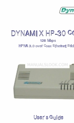 Dynamix Dynamix HP-30 Coax Gebruikershandleiding