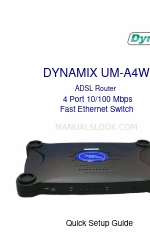 Dynamix M-A4W Посібник з швидкого налаштування