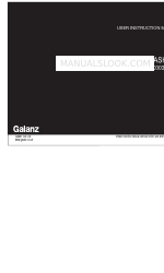 Galanz DWUK003W Manual de instruções do utilizador