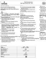 Emerson Alco Controls CVE-012 Instructions d'utilisation