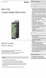 Autonics MD5-HF14 Series Producthandleiding