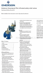 Emerson Anderson Greenwood 800 Series Instrucciones de uso y seguridad