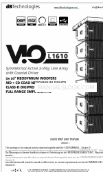 dBTechnologies VIO L1610 Schnellstart-Benutzerhandbuch