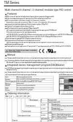 Autonics TM2-22CB Gebruikershandleiding