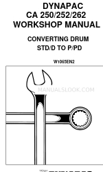 Dynapac CA 252 Manuel d'atelier