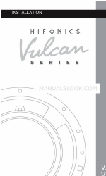 Hifonics Vulcan Series 설치 매뉴얼