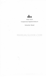 dbx 14/10 Manuel d'instruction