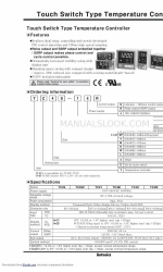 Autonics TC Series Manuel de démarrage rapide