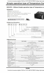 Autonics TC3YT-B4R3 Simple Operation Manual