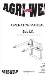 Agriweld Bag lift Operatör El Kitabı