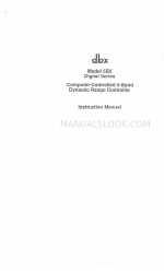 dbx 5BX Manuale di istruzioni