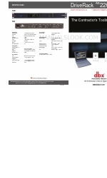 dbx DriveRack 220i Manual