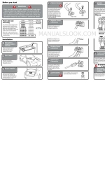 Hifonics X400.4 Beknopte installatiehandleiding