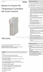 Autonics TMH Series Manual de inicio rápido