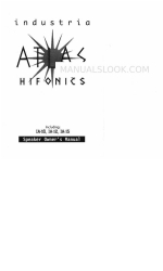 Hifonics Atlas IA-12 Owner's Manual