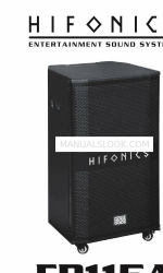 Hifonics EB115A Owner's Manual