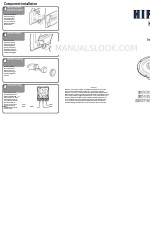 Hifonics HS35CX クイック・スタート・インストール・マニュアル