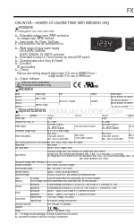 Autonics FX4Y-I2 Instruction Manual