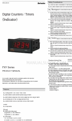 Autonics FXY Series Product Manual