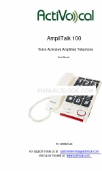 Activocal AmpliTalk 100 Посібник користувача